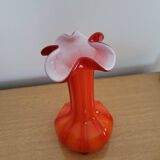 60s red/orange vase