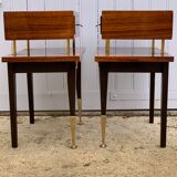 Pair of vintage bedside tables