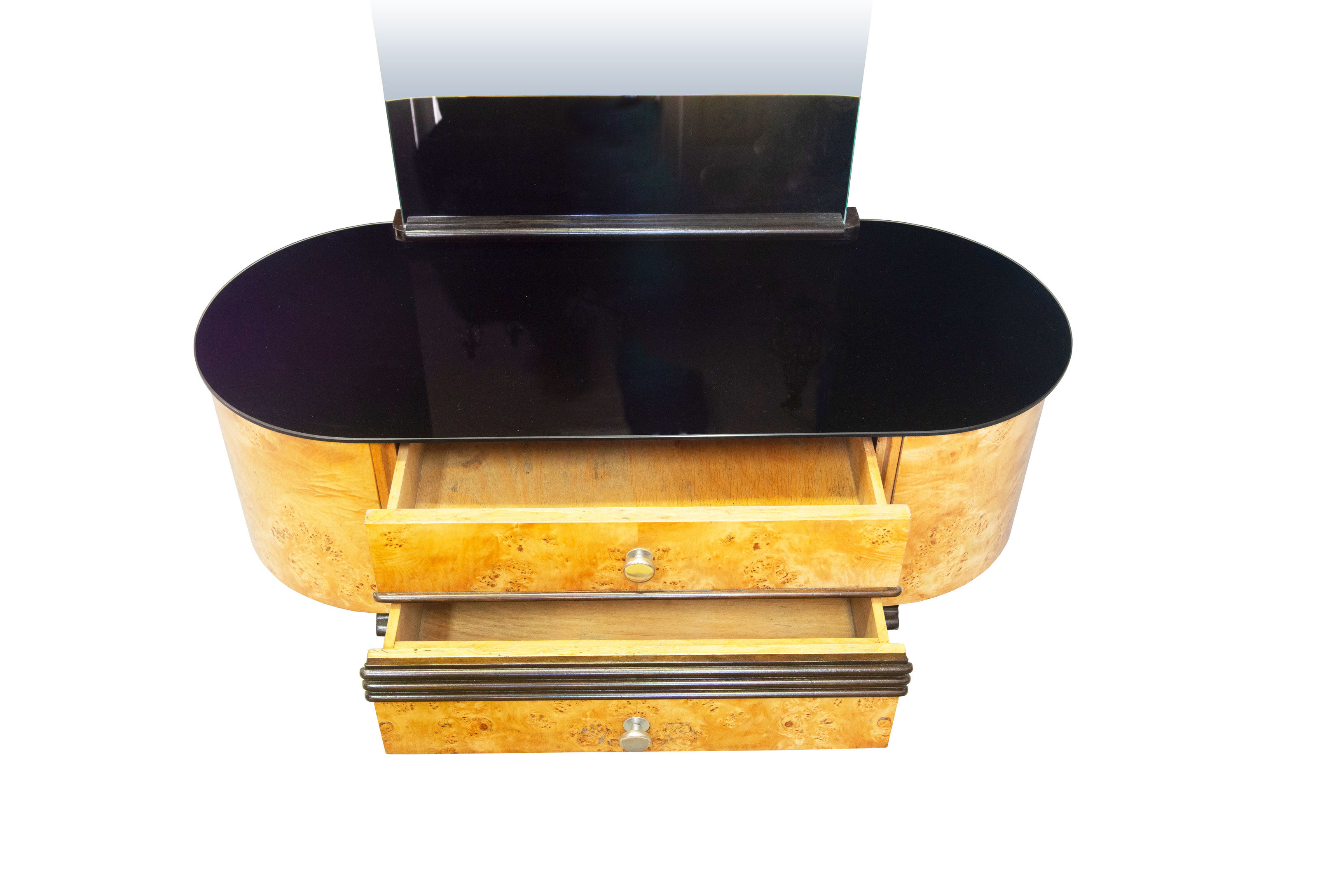 1950's mid century dressing table by Jindrich Halabala for UP Brno