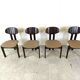 Vintage German wooden dining chairs, 1970s