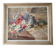 Canvas by Paul Anselme Schmitt 1945 flowers symbolising liberation