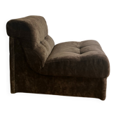 Vintage velvet armchair