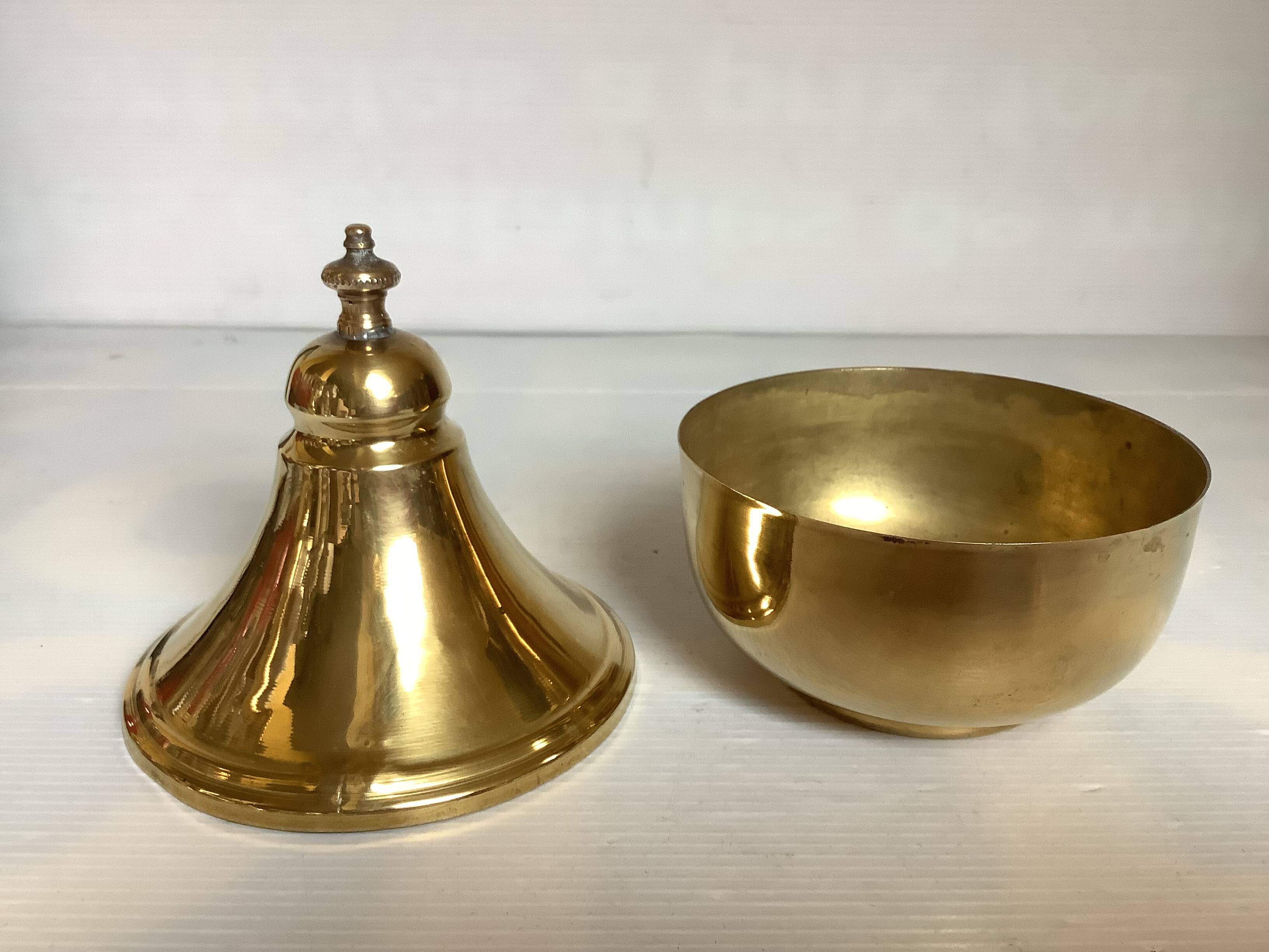 Brass trinket box