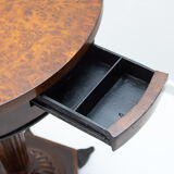 Table à cartes néo-baroque entièrement restaurée, fin du 19ème siècle, Autriche-Hongrie