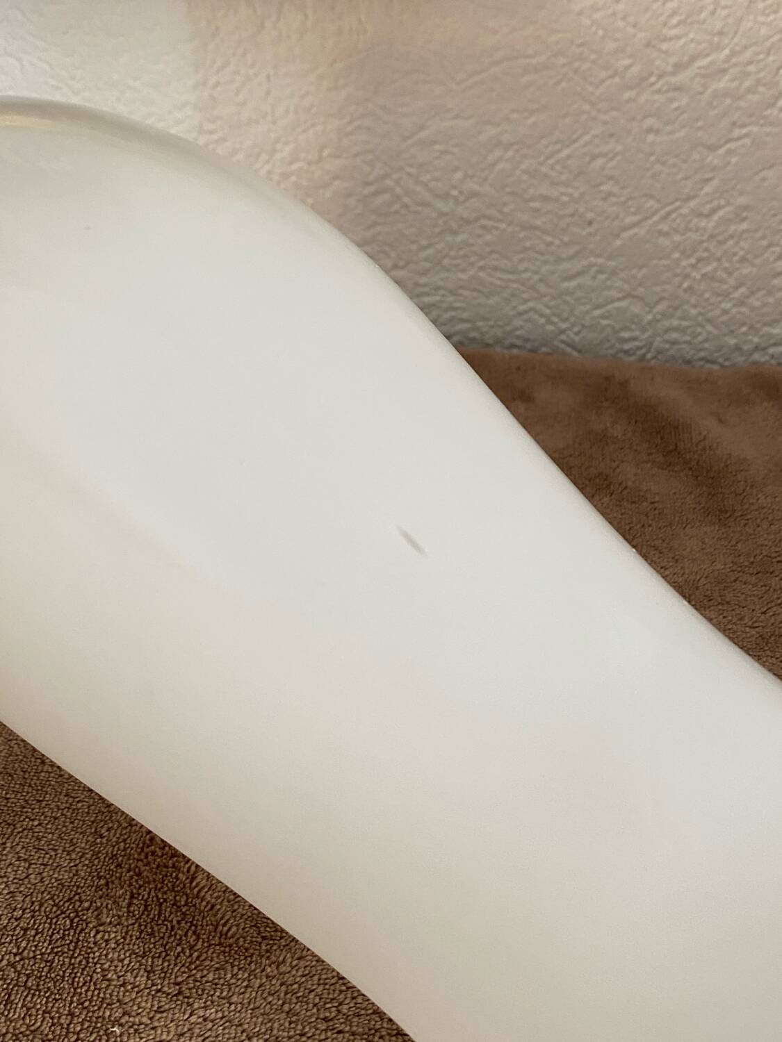 Paire de lampes en verre Mylonit Ikea 1990