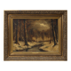 Oil Painting “Hover en Flandre” by the Dutch Artist Henri Wouters