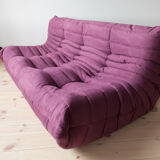 Sofa 3 places Togo Microfiber designed by Michel Ducaroy 1973
