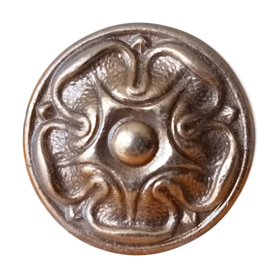Poignée de meuble vintage style Empire or fin