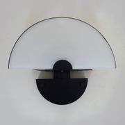 Large wall lamp fan in Murano glass. Italy. Year 80 90