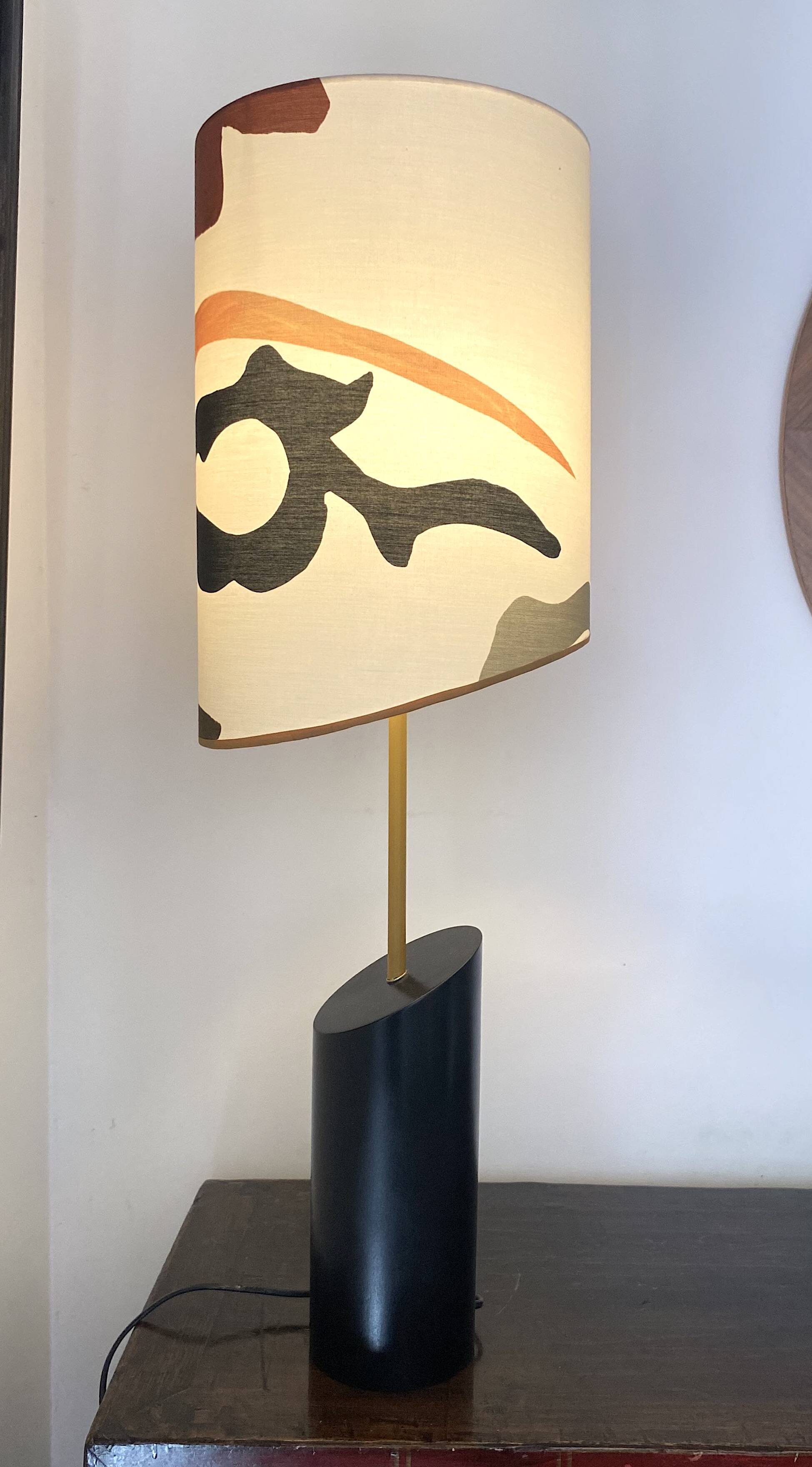 Large designer lamp 1980 – h:80cm