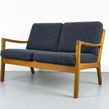 Vintage Two-Seater Senator Sofa in Teak by Ole Wanscher