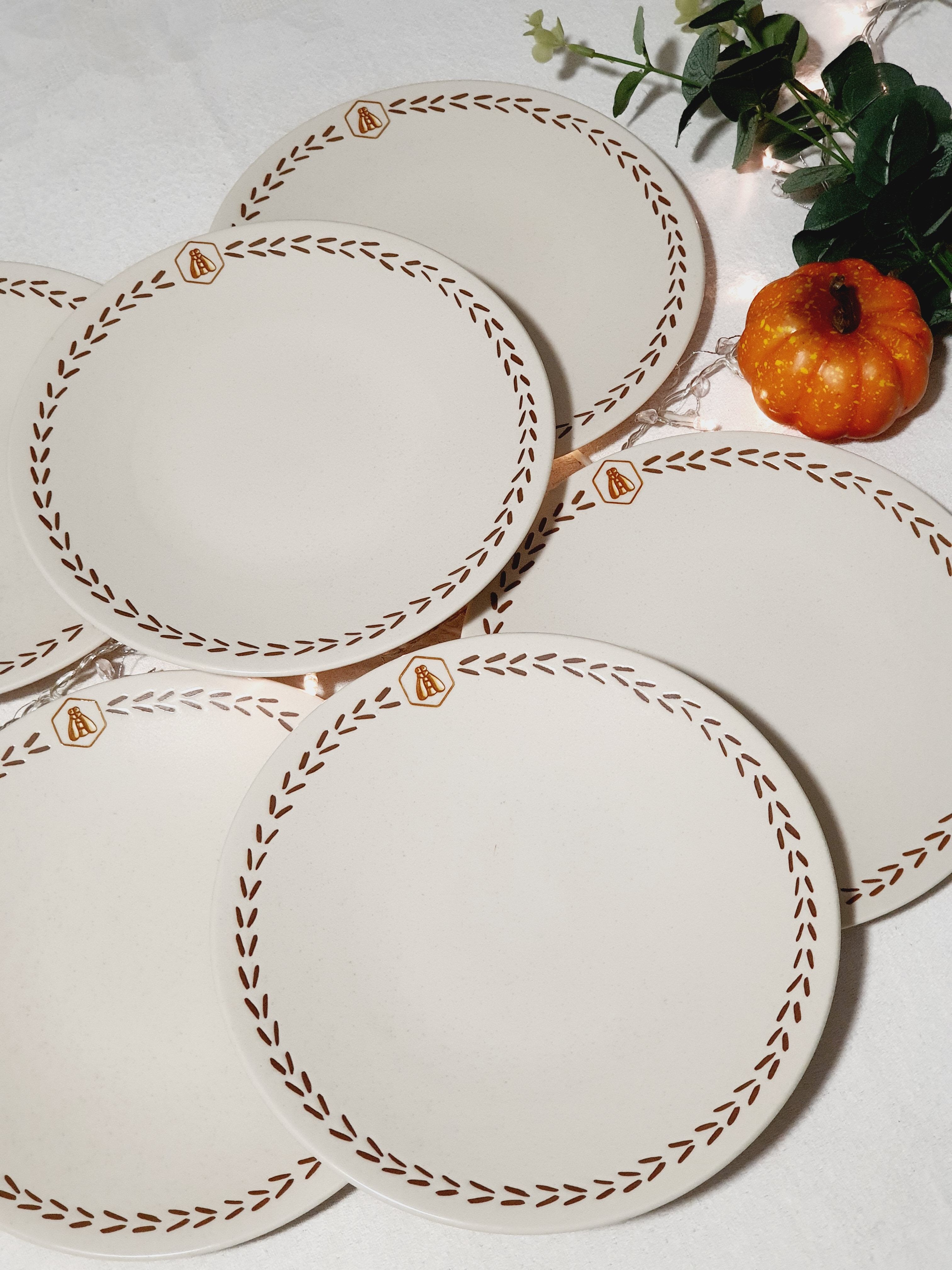 Lot of 6 Laguiole dessert plates