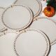 Lot of 6 Laguiole dessert plates