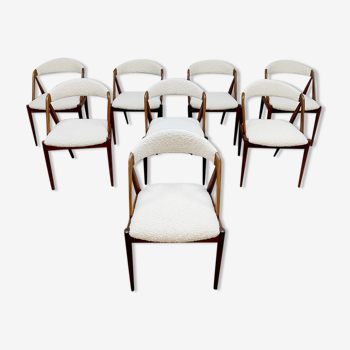 Set de 6 chaises de salle à manger par Kai Kristiansen pour Schou Andersen