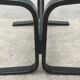 Mid-century Norwegian Siesta glass side table by Ingmar Relling for Westnofa.