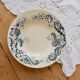 Antique hollow plate, ironstone HB&Cie Choisy-le-Roi - Sévigné model