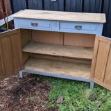 Old grey kitchen buffet