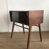 Glazed accent furniture