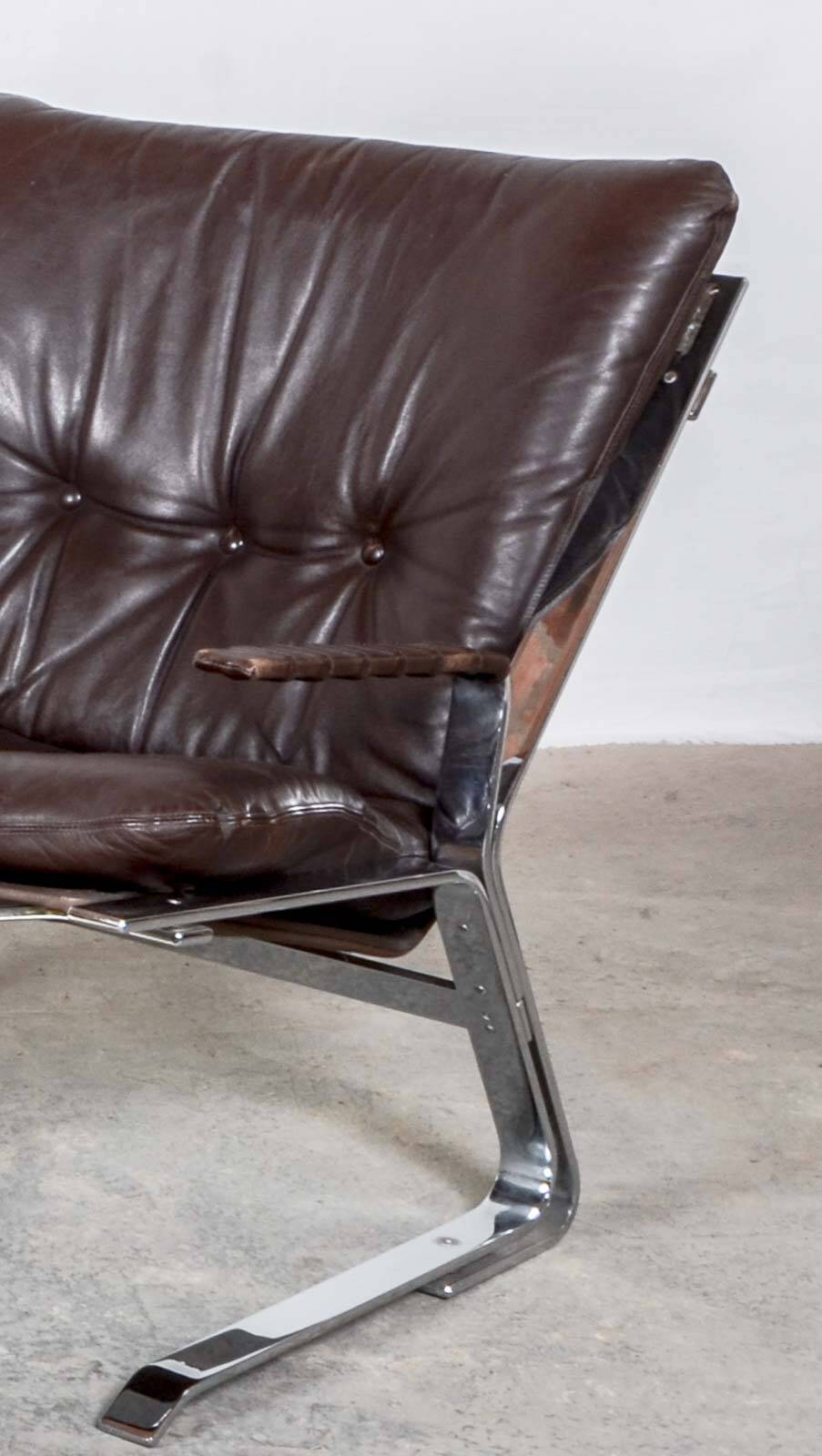 Mid-Century 'Pirate' Easy Chairs by Elsa and Nordahl Solheim for Rykken 60s