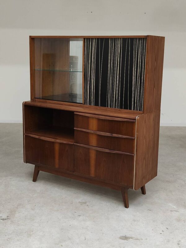 Buffet vaisselier U372/386 B.Landsman et H.Nepozitek pour Jitona 1960