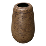 Brutalist mid-century studio ceramic vase by Sybille Karrenberg-Dresler, 1960s.