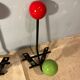 Paire de porte manteaux boules Spoutnik