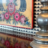 Vintage wood painting