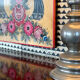 Vintage wood painting