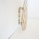 Applique ronde en nacre vintage