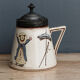 Sarreguemines earthenware mustard tree, children's décor richard