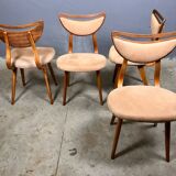 Chaises vintage 4 Mid Century