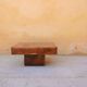 Table basse vintage en palissandre