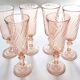 Champagne flutes rosaline swirl arcoroc luminarc
