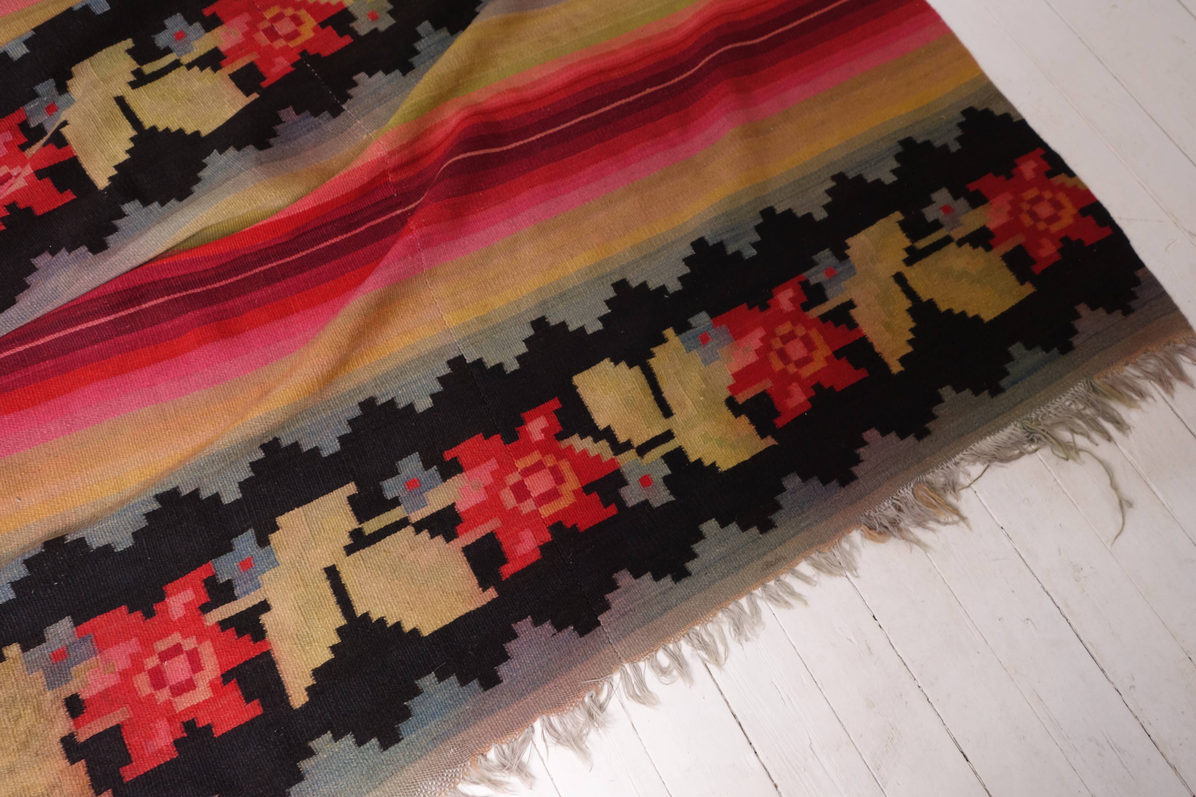 Vintage Greek Kilim Rug