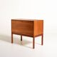 Teak Bar Cabinet with Drop-Down Door, Scandinavia, 1960s