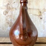 Glazed earth jar