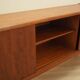 Danish teak sideboard 1970s with sliding doors