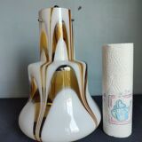 Vintage blown glass pendant lamp/chandelier