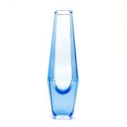 Art Deco vase, crystal, Moser, Czechoslovakia, 1930s