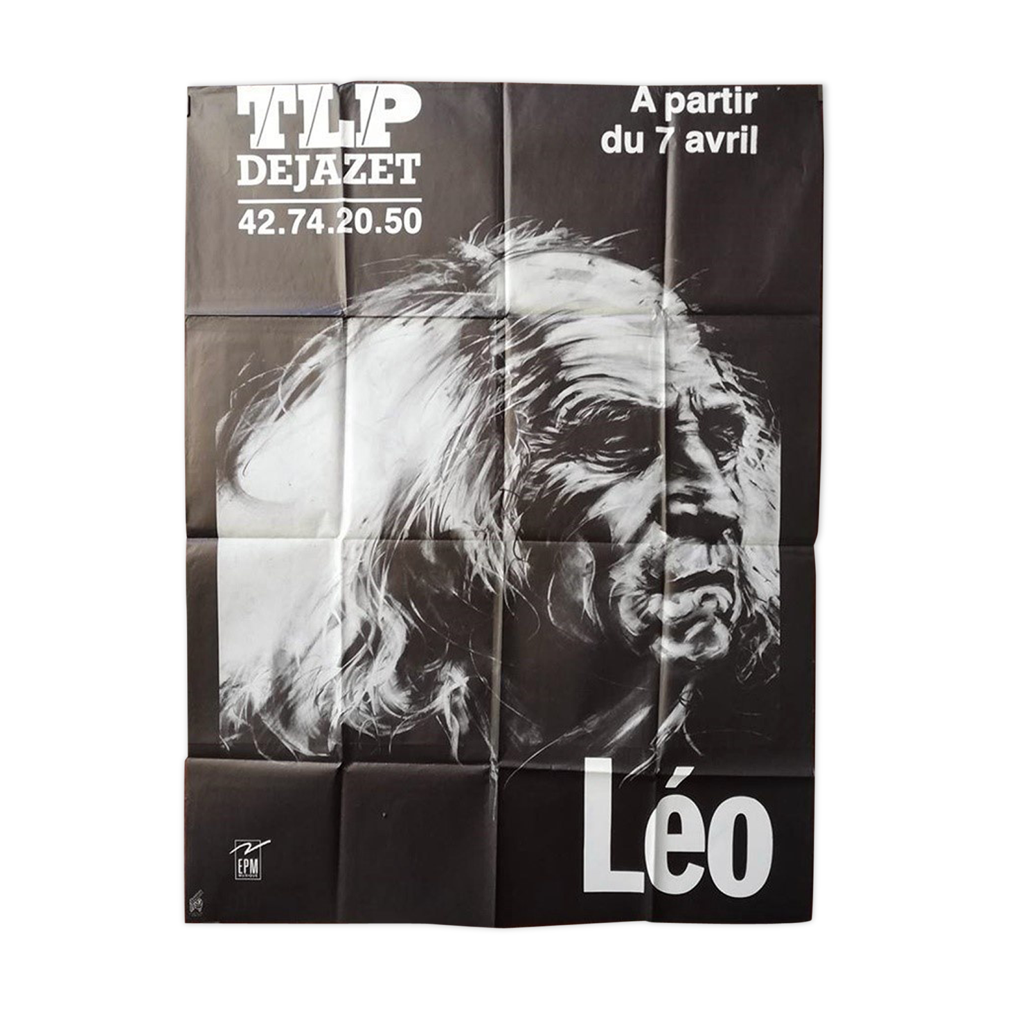 Original poster Léo Ferré tlp music