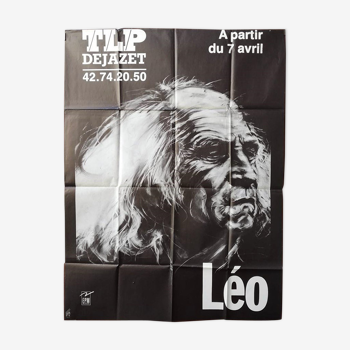 Original poster Léo Ferré tlp music