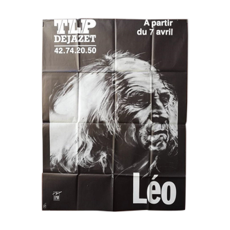 Original poster Léo Ferré tlp music