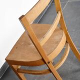 Pair of authentic fischel bistro chairs