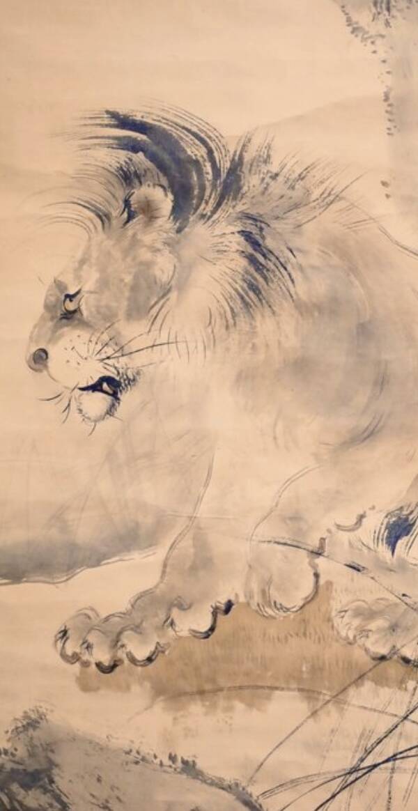 Lion - Japan - Signed Wada Raikyo (1896-1939)