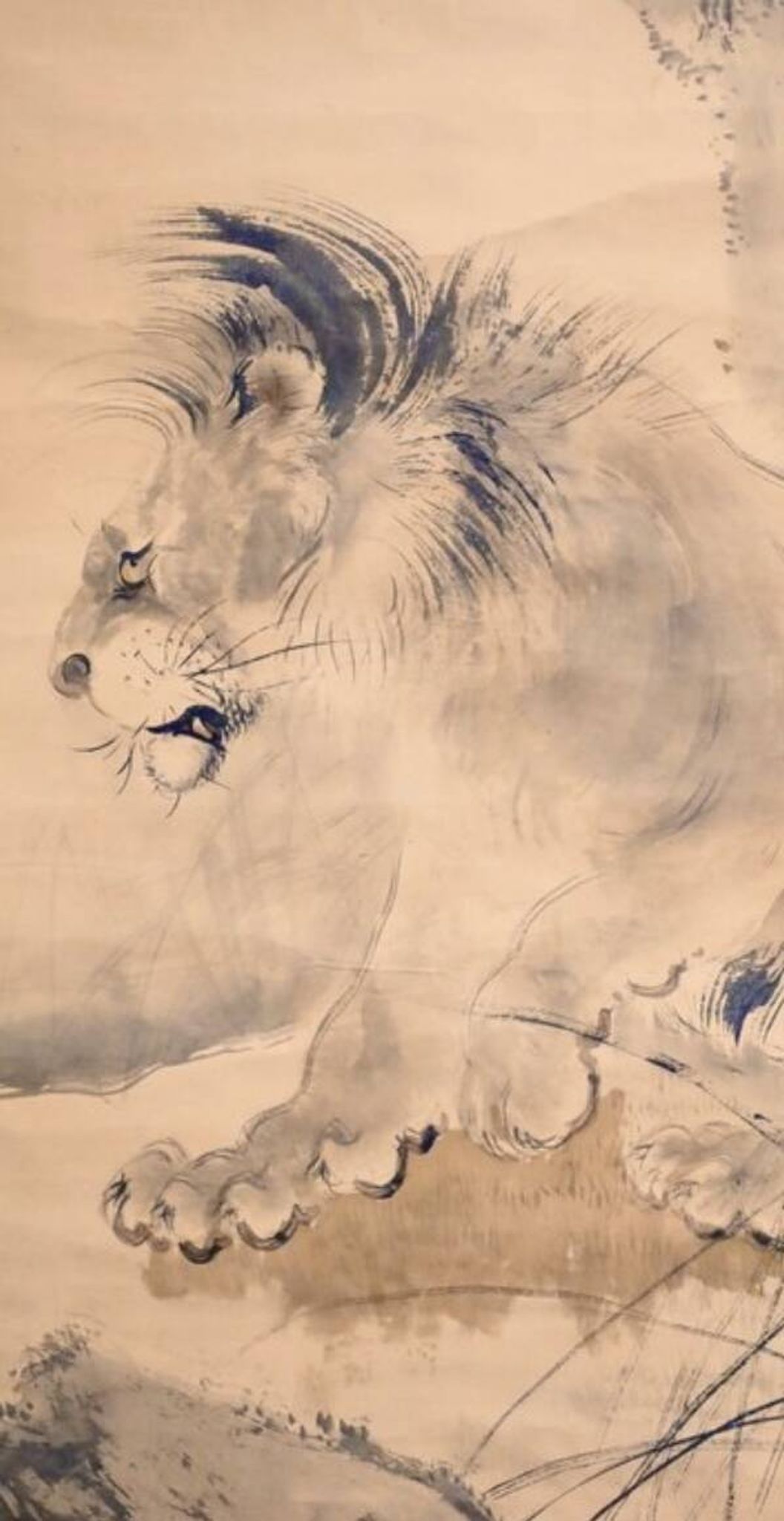 Lion - Japan - Signed Wada Raikyo (1896-1939)
