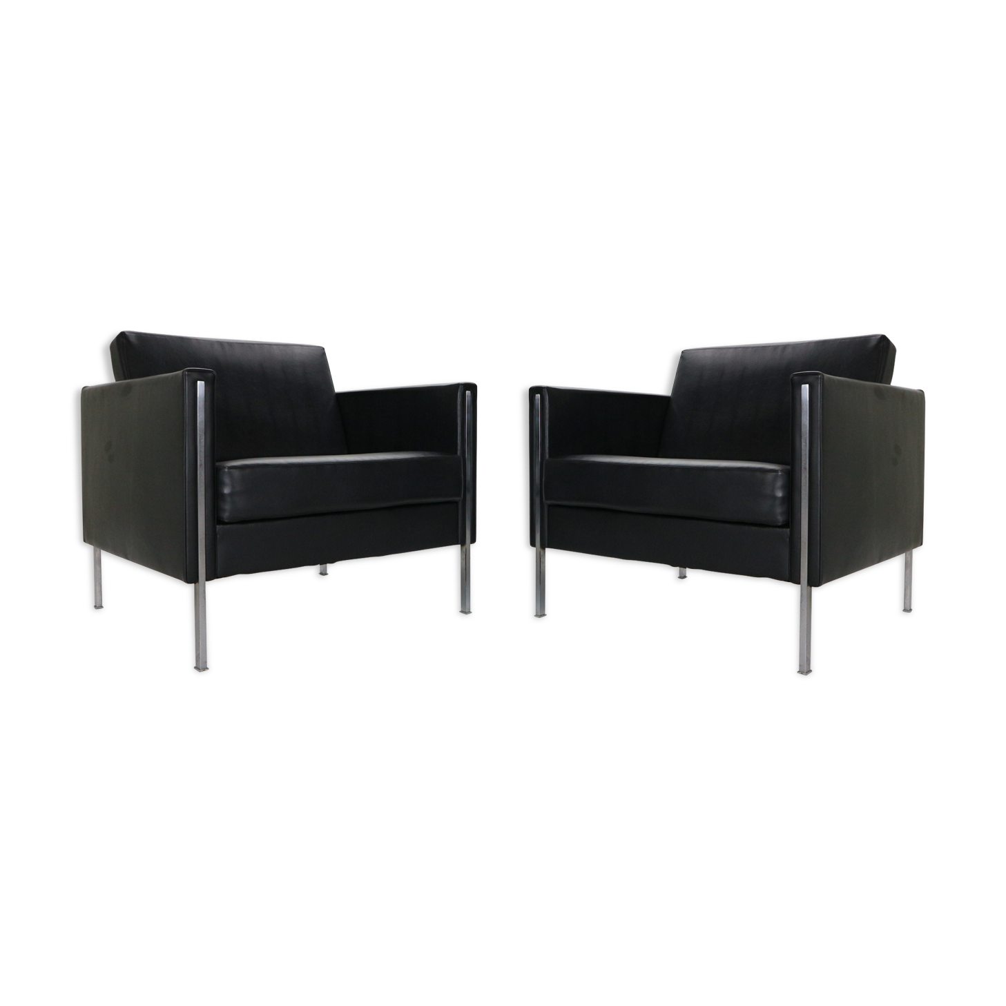 Pierre Paulin Set of 2 "442" Club Chairs for Artifort, 1960