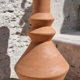 Clay totem pottery
