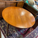 Round table extension butterfly vintage year 70
