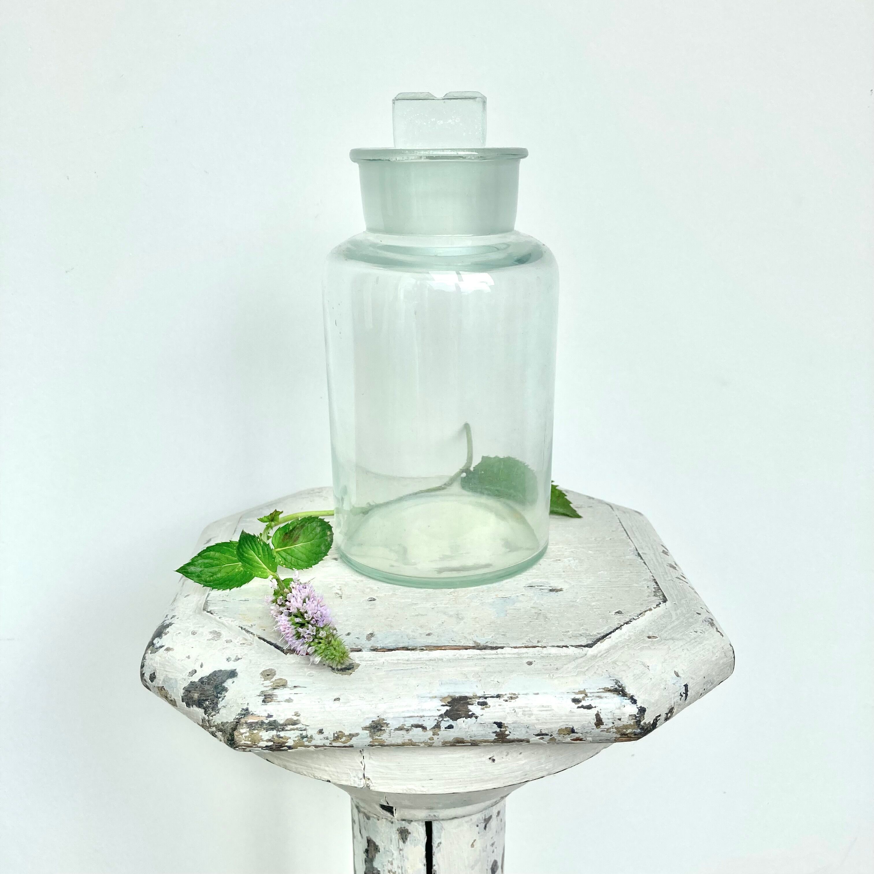 Apothecary or pharmacy bottle