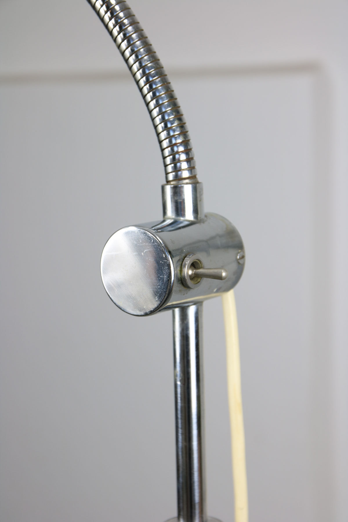 Vintage Adjustable Industrial Floor Lamp, 70s